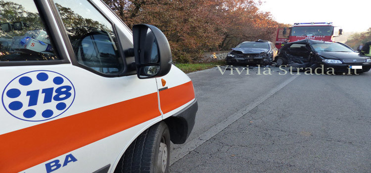 Incidente sulla provinciale per Barsento, grave nocese