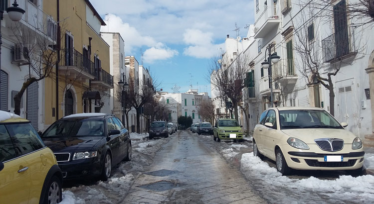 via-calvario-neve