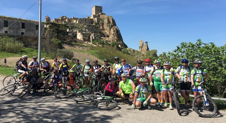 Nocinbici, 4° ciclotrekking nel paese fantasma