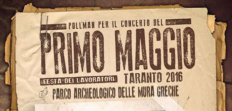 1 Maggio, bus per Taranto