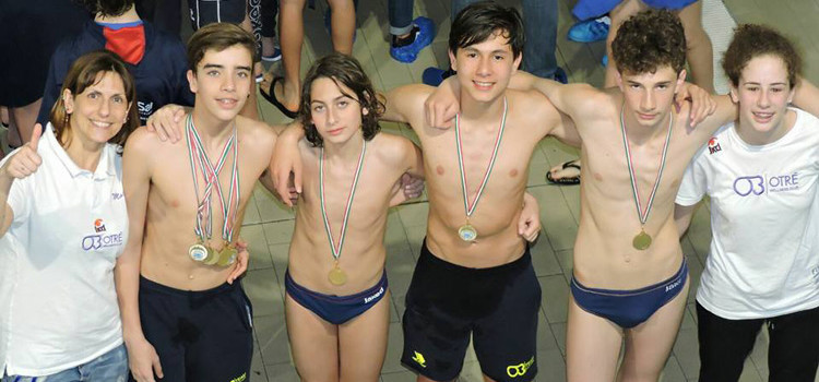 Otrè Nuoto: Gentile si laurea Campione Regionale