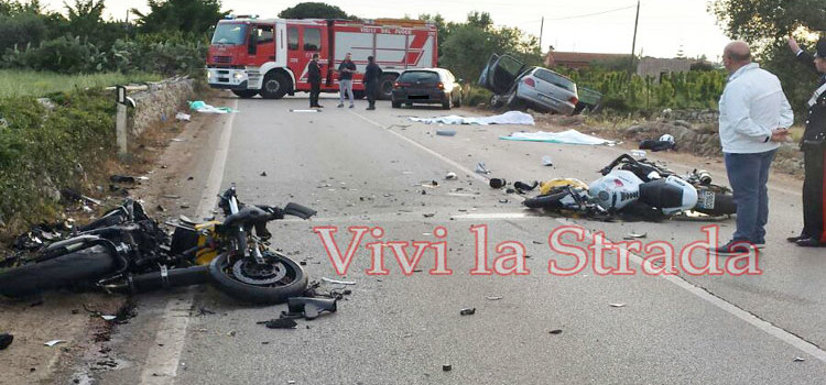Incidente sulla Conversano-Polignano, muoiono due centauri