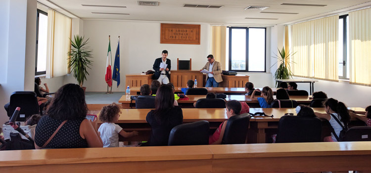 Aula Verde, approccio alla legalità