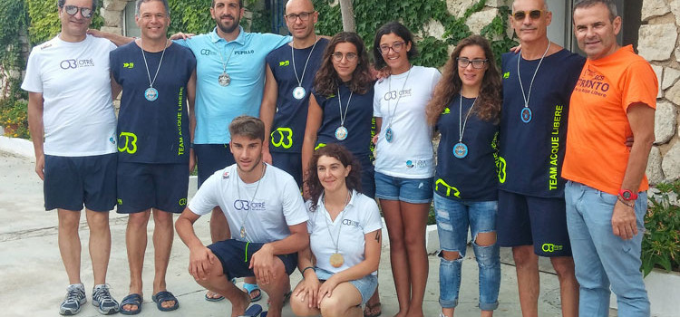 Otrè Nuoto, 8 medaglie al “Leukalè”