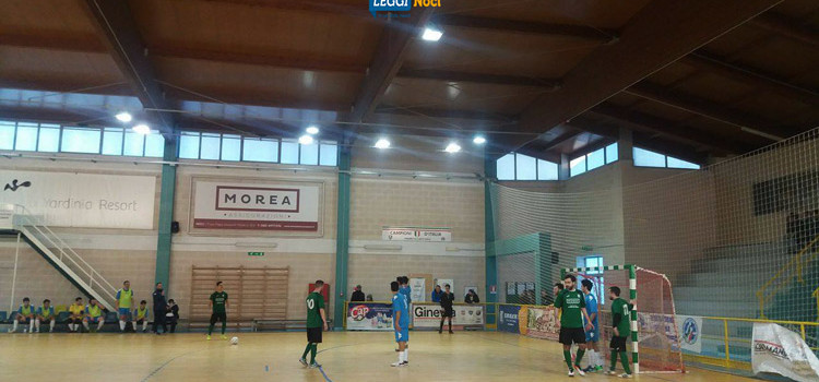 Derby C5: Noci Azzurri a valanga sul Futsal