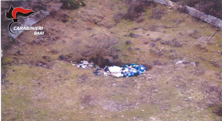 Scoperta discarica in agro, denunciato 50enne nocese