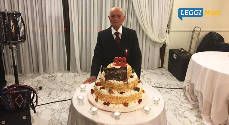 Applausi e riconoscimenti per i 100 anni di nonno Nicola