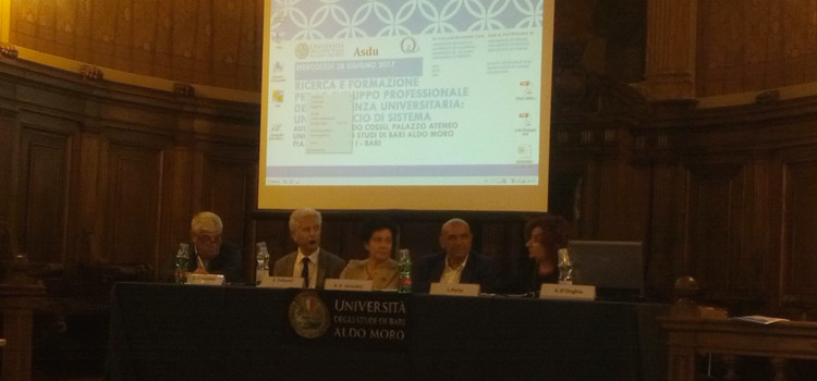 D’Onghia: “Migliorare la formazione dei docenti universitari per migliorare la qualità degli atenei”
