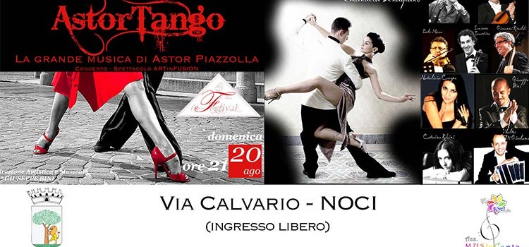 Noci ricorda Astor Piazzolla con l’evento Astor-Tango