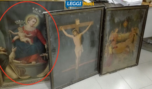 GdF: Opere d’arte rubate a Noci scoperte a Fasano