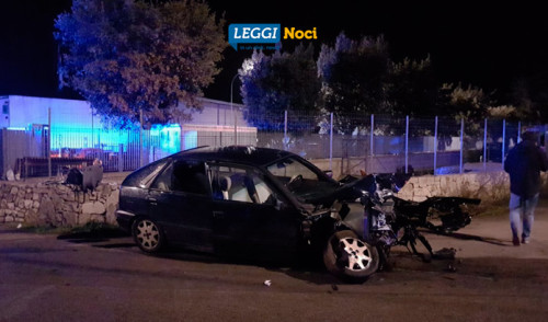 Scontro all’alba, coinvolti 5 nocesi