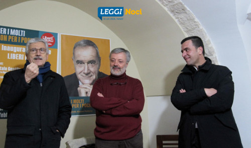 Inaugurata la sede di Liberi e Uguali, D’Alema: “lotta alle diseguaglianze”
