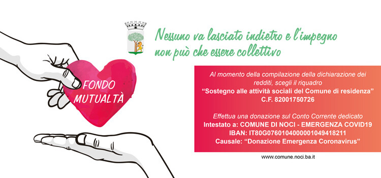 Come funziona il Fondo comunale di mutualità a favore di famiglie e imprese in difficoltà